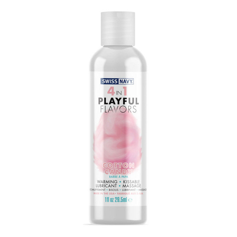 Swiss Navy Playful Lubrifiant 4 en 1 Playful Flavors 29.5ml Barbe à papa